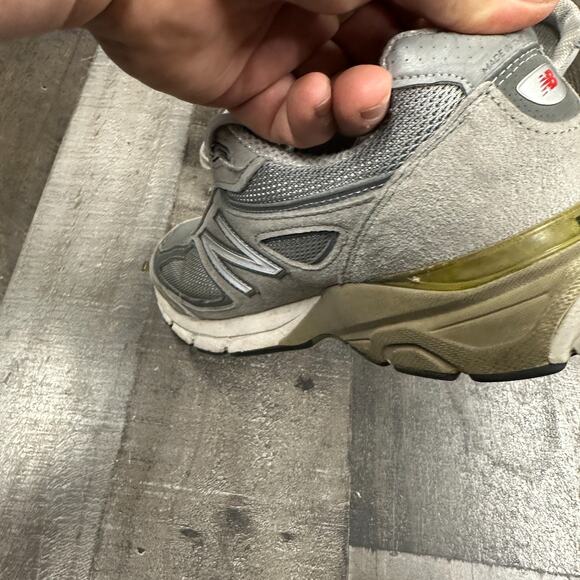 Womens New Balance 990v4 Made in USA Gray Running Shoes W990GL4, Size US 9 - Picture 14 of 16